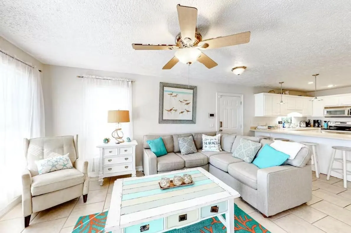 Charming 2 Bedroom Beach Cottage, Free Daily Activities Included, Sleeps 8, Quiet! Home Panama City Beach 0*,  United States